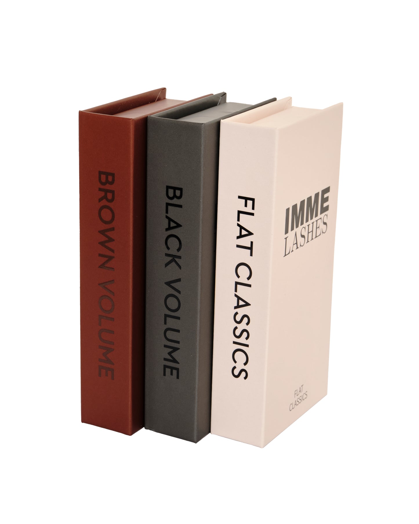 Svarte volume vipper / 0,03 singel lengde brett