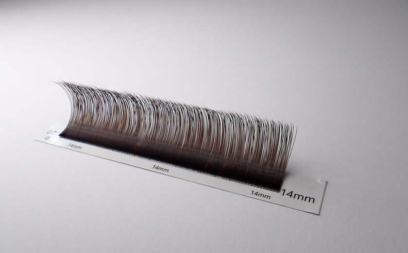 Dark cashmere/ sjokolade brun/ Singel lengde brett (0,05)