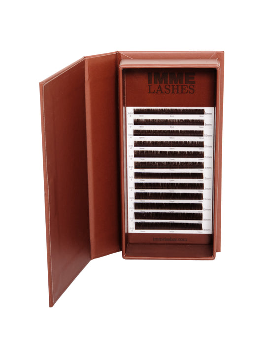 Dark cashmere/ sjokolade brun/ mix brett